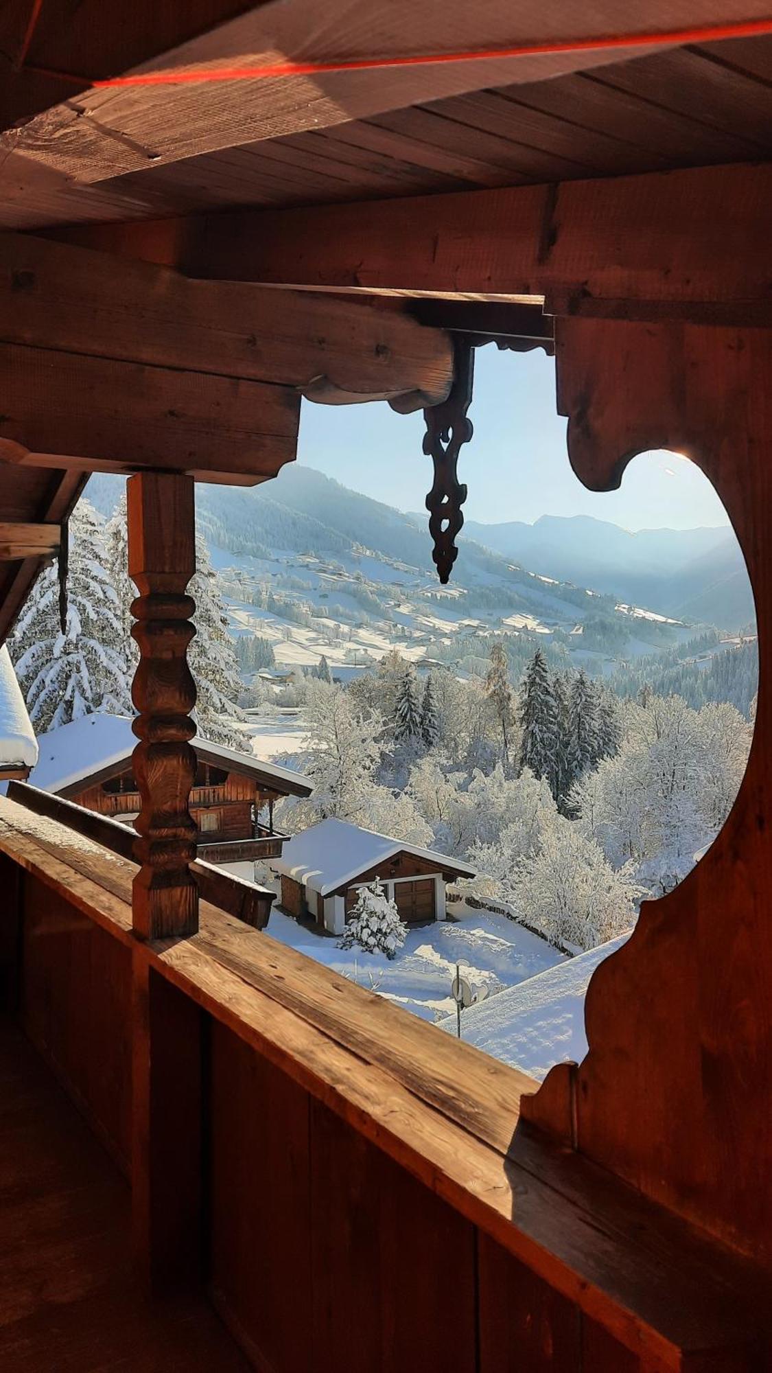 Haus Gmahblick Ferienwonungen Otel Alpbach Dış mekan fotoğraf